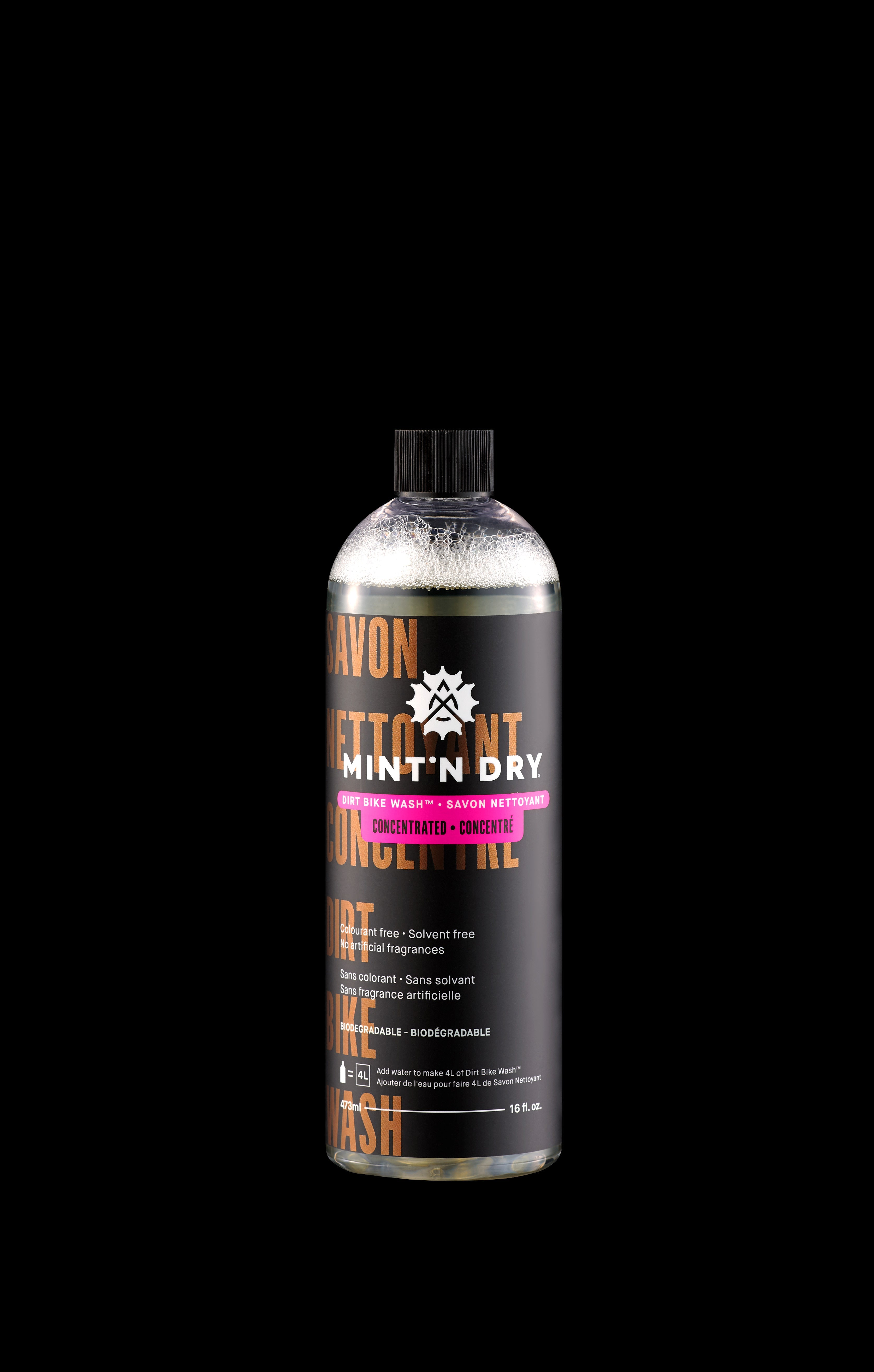 NETTOYANT POUR VÉLOS MINT'N DRY - Formule concentrée