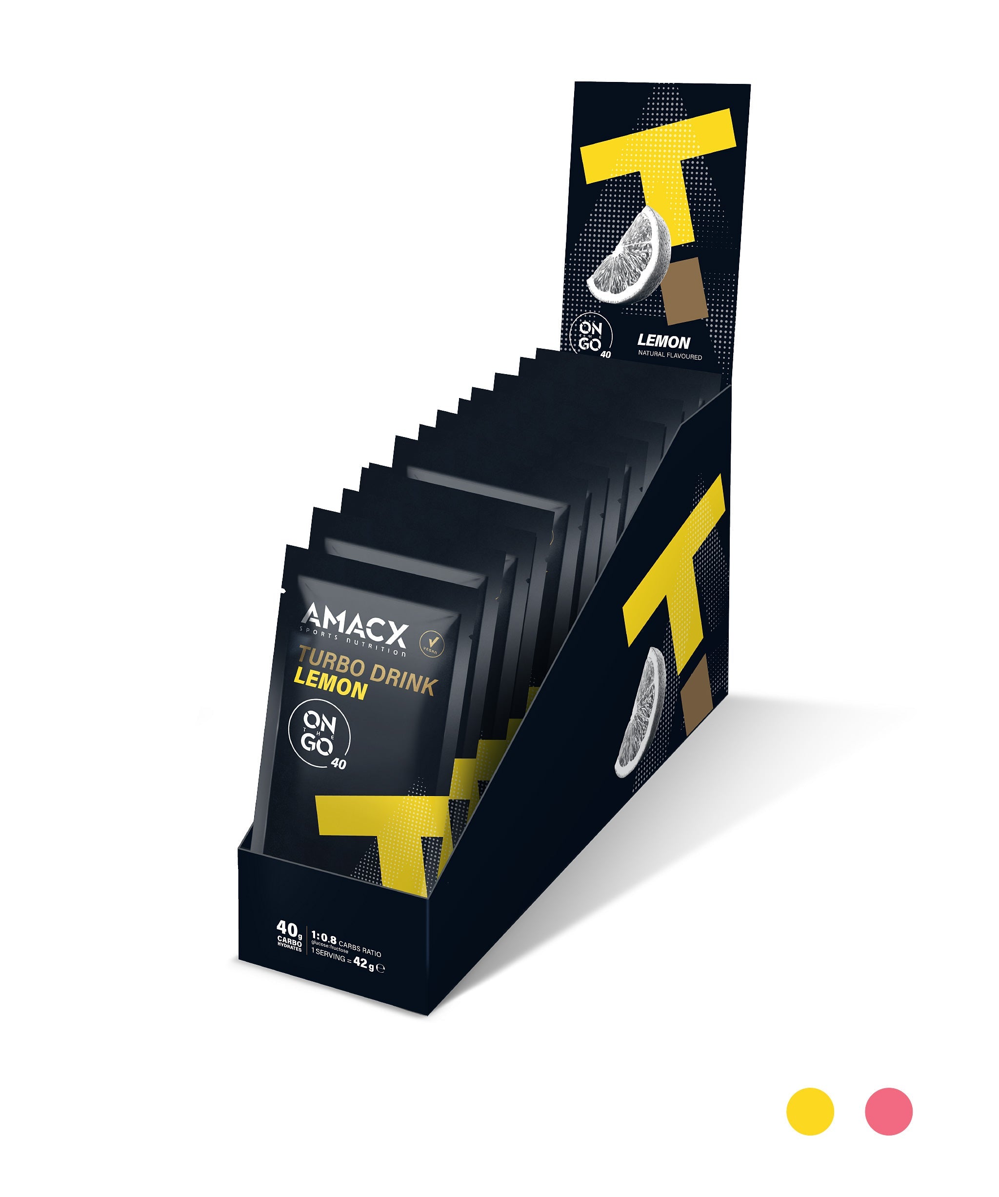 Turbo Drink On the Go Lemon | 12 pack